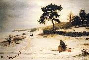 Sir John Everett Millais Blow Thou Winter Wind oil painting